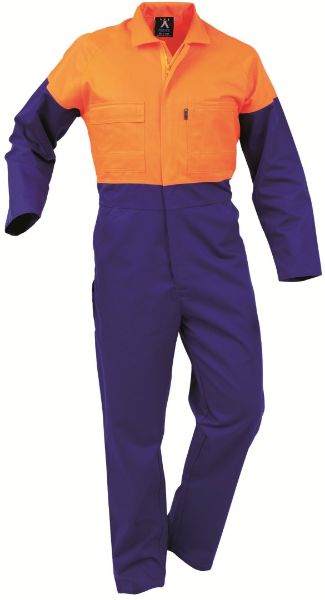 Picture of BISON OVERALL DAY ONLY POLYCOTTON ZIP